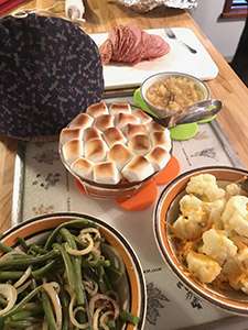 40代でホームステイの料理体験